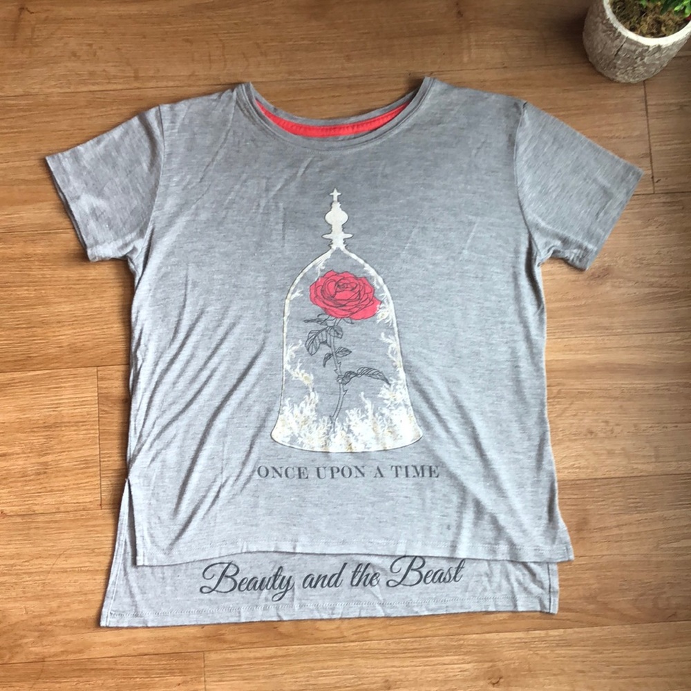Beauty & The Beast Gray Shirt